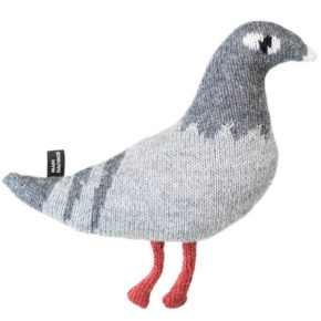 Pigeon gris Main sauvage